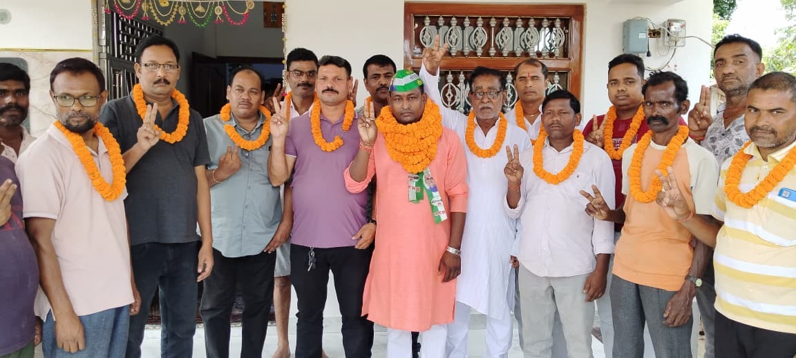 अमदाबाद नगर जदयू अध्यक्ष बने संजीव कुमार साह