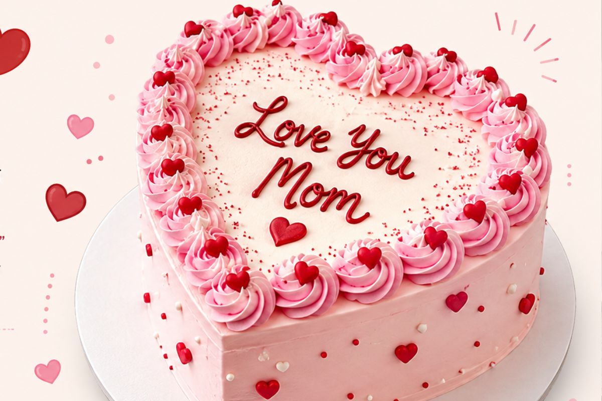 heart shape cake