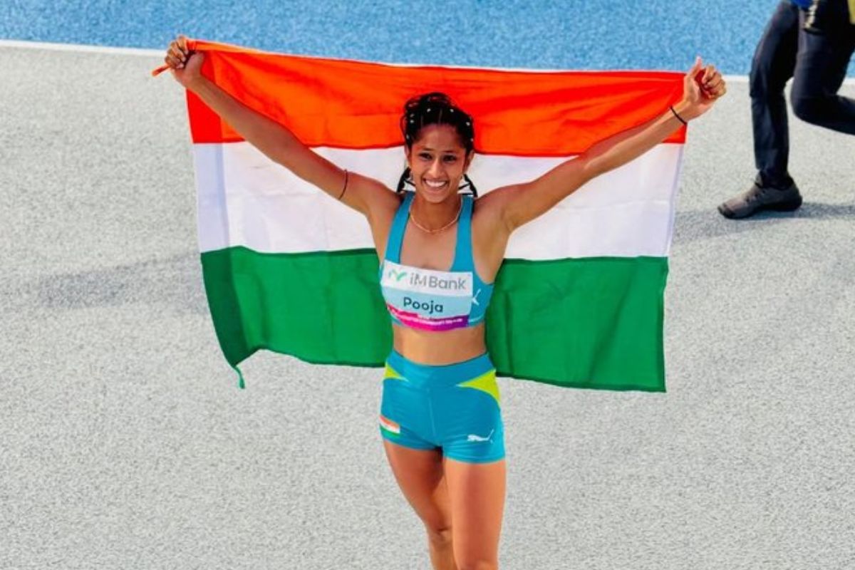 पूजा सिंह की ऐतिहासिक छलांग, एशियन U-20 में तोड़ा 14 साल पुराना राष्ट्रीय रिकॉर्ड