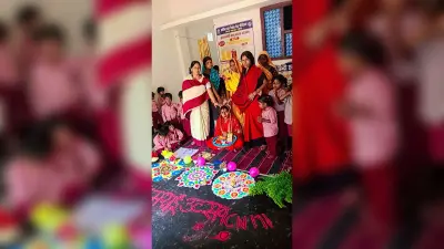 आंगनबाड़ी केंद्र पर उत्सवी माहौल में हुई गोदभराई, गर्भवती महिलाओं को दिए गए सेहत के टिप्स