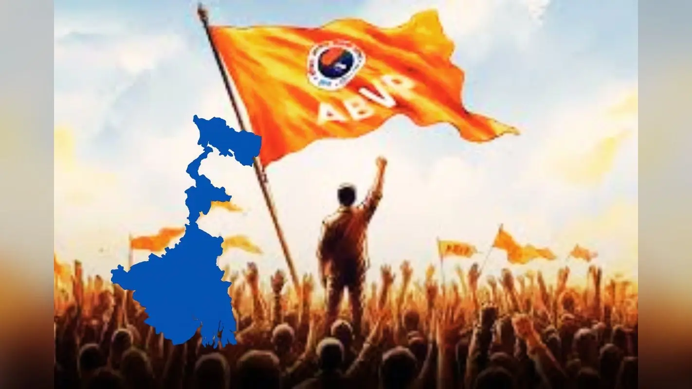 बीजेपी की जीत के बाद बंगाल के कैंपसों में भगवा लहर, ABVP यूनिट्स की संख्या 400 के पार
