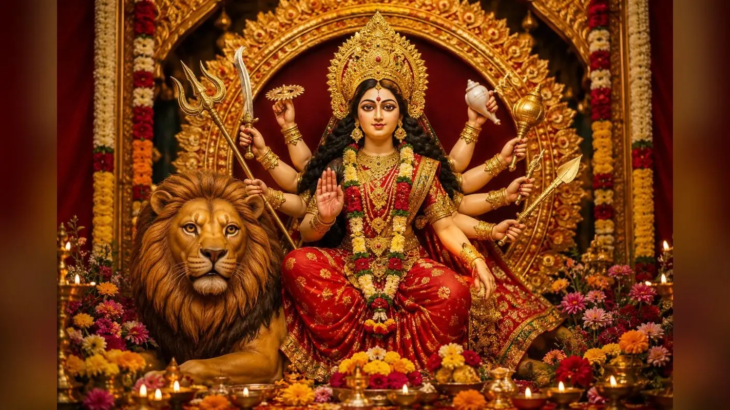 अधिक मासिक दुर्गाष्टमी है आज, जल्दी से नोट कर लें पूजा की सभी सामग्री