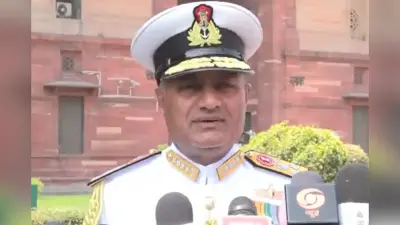 पदभार ग्रहण करने के बाद बोले नौसेना प्रमुख एडमिरल कृष्णा स्वामीनाथन- देश की सुरक्षा हमारी प्राथमिकता