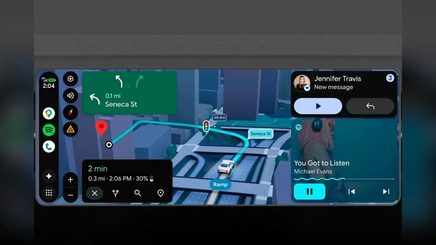 Google ने Android Auto को बनाया और स्मार्ट, अब मिलेंगे 3D Maps, AI और YouTube जैसे फीचर्स