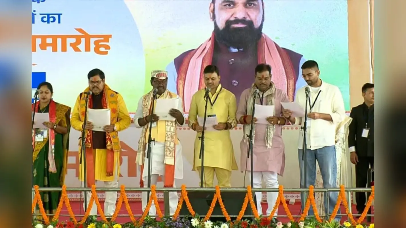 संजय कुमार बेगूसराय से बने इकलौते मंत्री, दूसरी बार ली शपथ
