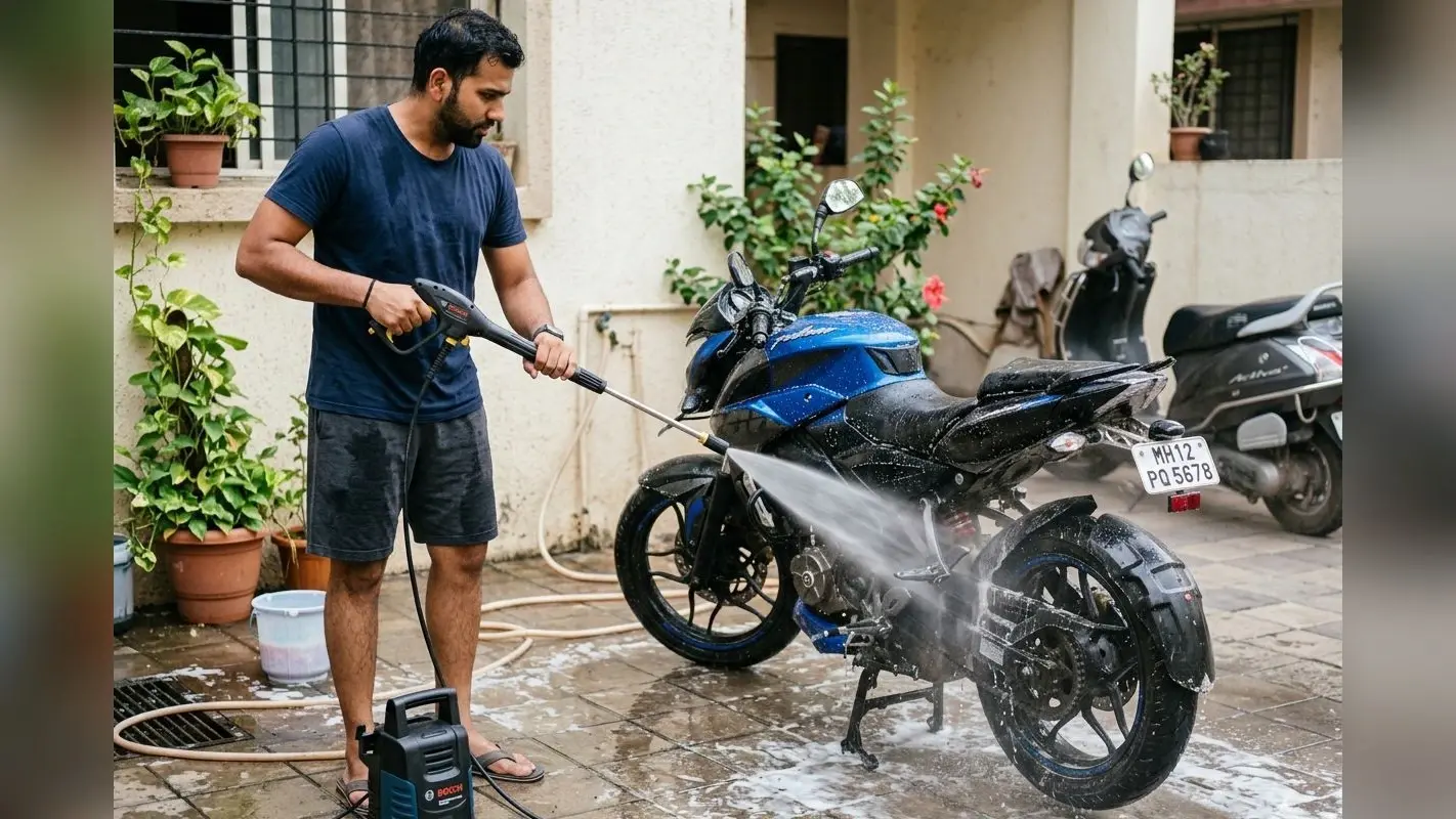 बाइक के इन 5 हिस्सों पर प्रेशर जेट का इस्तेमाल करना पड़ सकता है महंगा, अभी जान लें