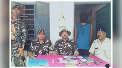 मधुबनी: बाबूबरही में एसएसबी-पुलिस की बड़ी कार्रवाई, विदेशी पिस्टल और ब्राउन शुगर बरामद