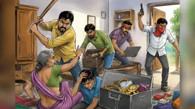 खगड़िया में दिनदहाड़े घर में घुसे बदमाश, बुजुर्ग महिला से मारपीट कर लूटे जेवर और कैश