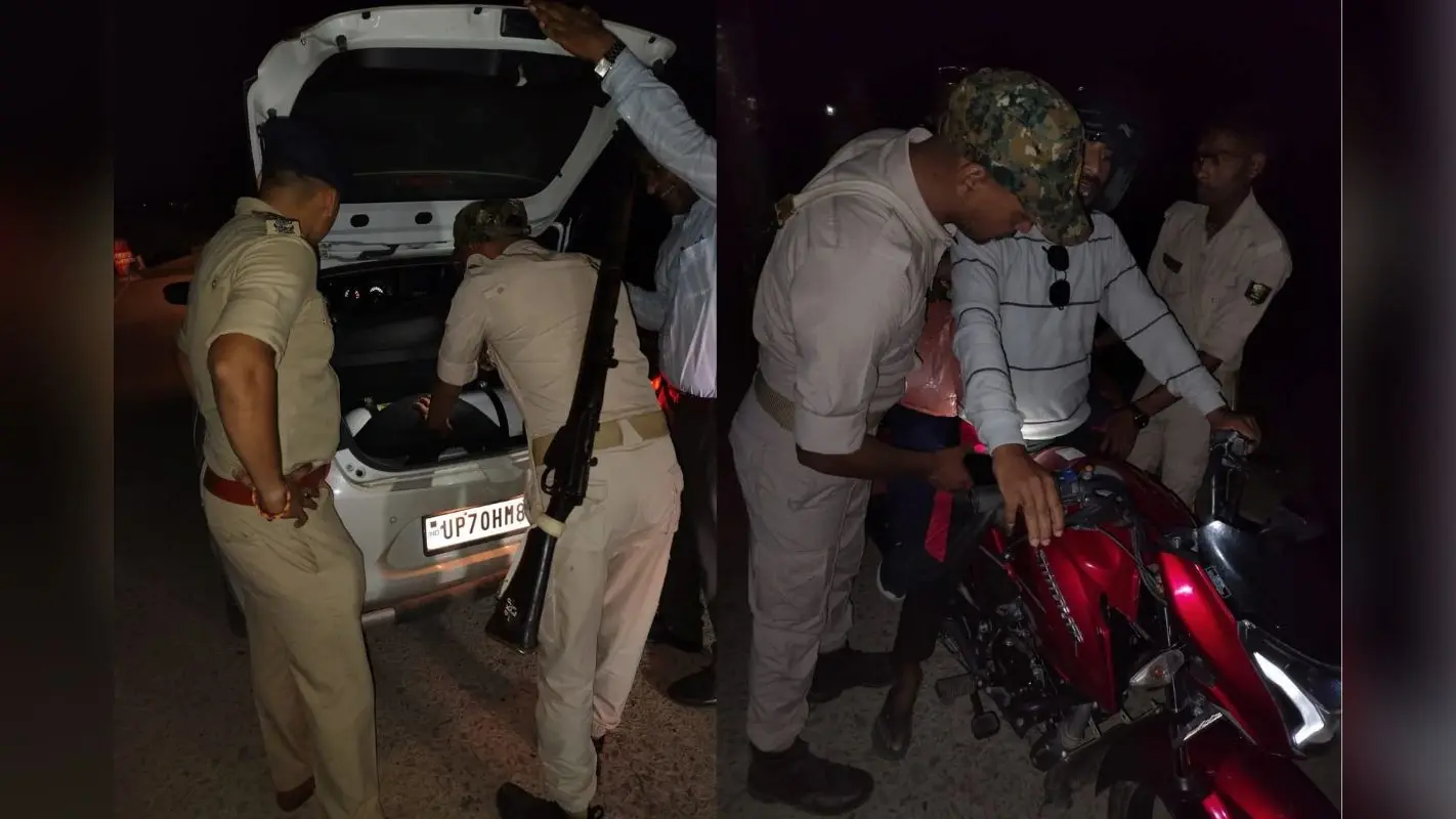बक्सर पुलिस की बड़ी कार्रवाई, विशेष अभियान में 18 गिरफ्तार, हजारो का जुर्माना वसूला