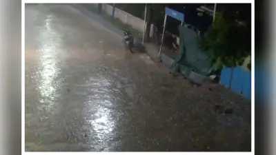 मोतिहारी: तेज आंधी, बारिश और ओलावृष्टि से बदला मौसम, गर्मी से राहत