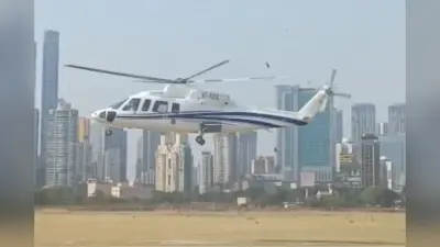 तूफान में फंसा एकनाथ शिंदे का हेलीकॉप्टर, पायलट की सूझबूझ से टला बड़ा हादसा