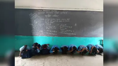 स्कूल में बच्चों ने सीखे आपदा से बचाव के गुर, घर जाकर सबको सिखाएंगे