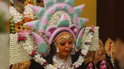 लोको कॉलोनी में मां पहाड़ी को विदाई देने उमड़ा श्रद्धा का सैलाब