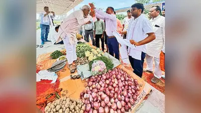 Gopalganj News : नाबार्ड ग्रामीण हाट का हुआ उद्घाटन, किसानों और दुकानदारों की चमकेगी किस्मत