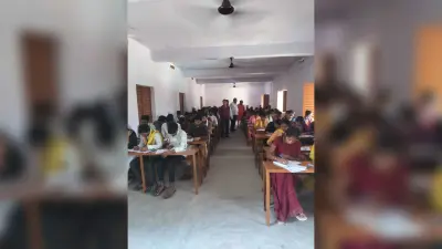 बीपीजेपीएस महिला कॉलेज में कदाचारमुक्त हुई स्नातक सेमेस्टर टू की परीक्षा, 1200 स्टूडेंट्स हुए शामिल