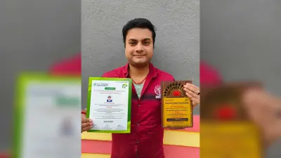 देवघर के प्रीतम शर्मा को यंग एनवायरमेंटल साइंटिस्ट अवार्ड से नवाजा