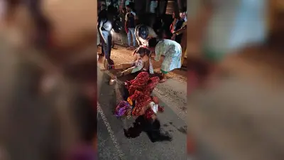 ऑटो को अज्ञात वाहन ने मारी टक्कर, एक की मौत, छह घायल
