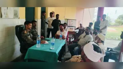 बकरीद को लेकर सोनाहातू थाना में शांति समिति की बैठक