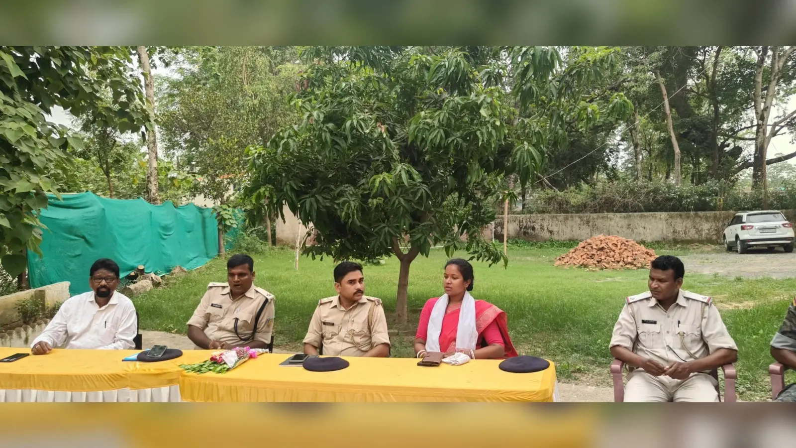 बकरीद को लेकर राहे थाना में शांति समिति की बैठक