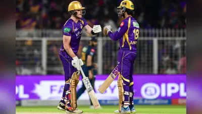 KKR vs GT: एलन, रघुवंशी और ग्रीन का अर्धशतक, कोलकाता ने गुजरात को दिया 248 रनों का लक्ष्य