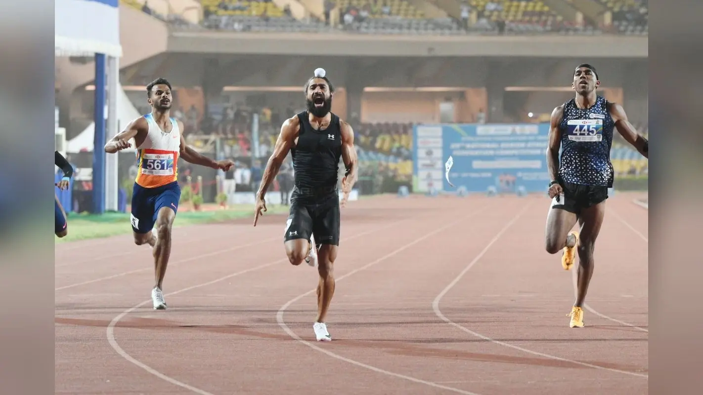 गुरिंदरवीर सिंह बने भारत के सबसे तेज धावक, अनिमेष से छीना राष्ट्रीय रिकॉर्ड