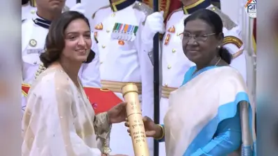 Padma Awards: हरमनप्रीत कौर को मिला पद्म श्री, राष्ट्रपति द्रौपदी मुर्मू ने किया सम्मानित