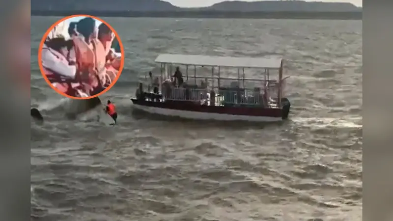 जबलपुर बोट हादसा: डूबने से पहले मां ने बेटे को सीने से लगाया, आखिरी पल कैमरे में कैद