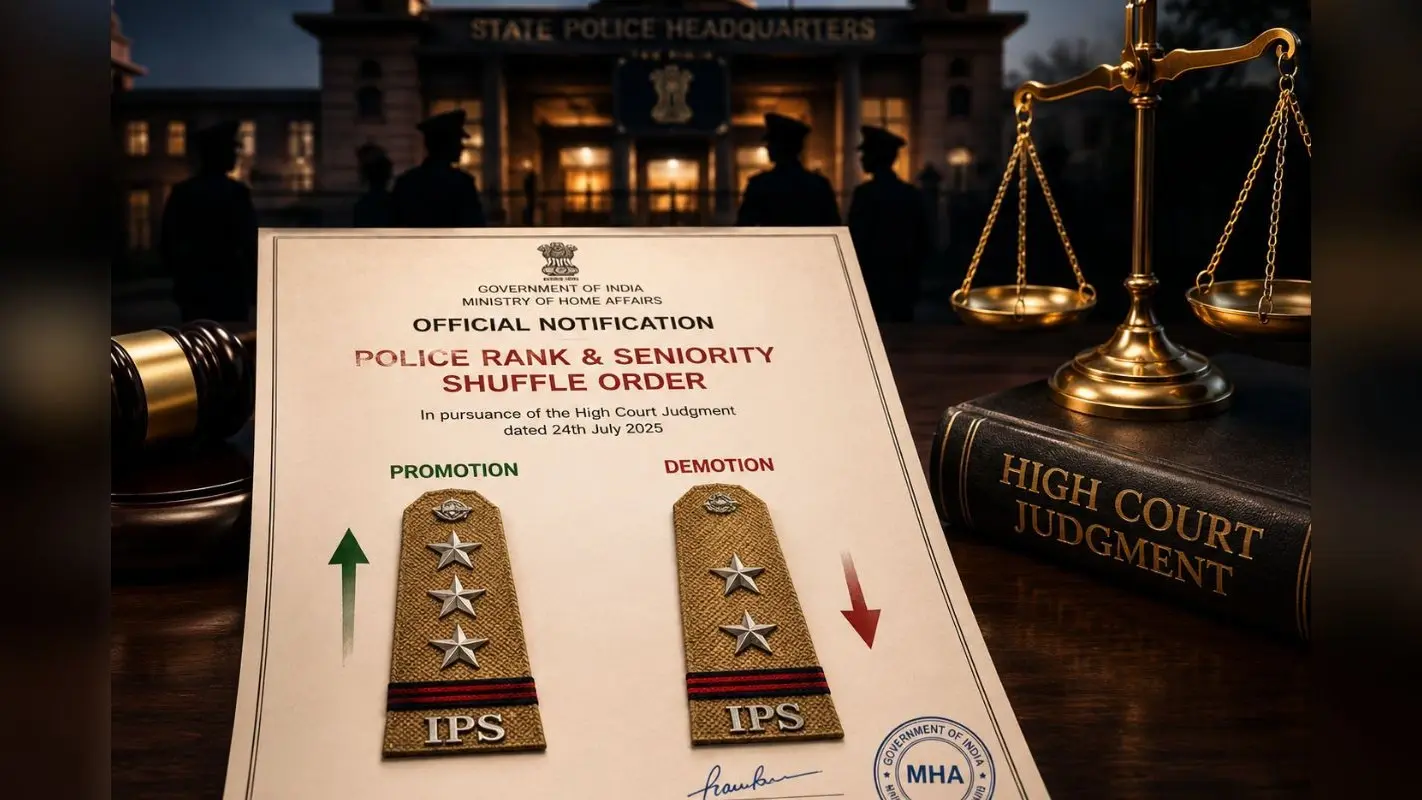 झारखंड पुलिस महकमे में बड़ा बदलाव: हाईकोर्ट के आदेश पर 9 DSP प्रमोट, 9 डिमोट