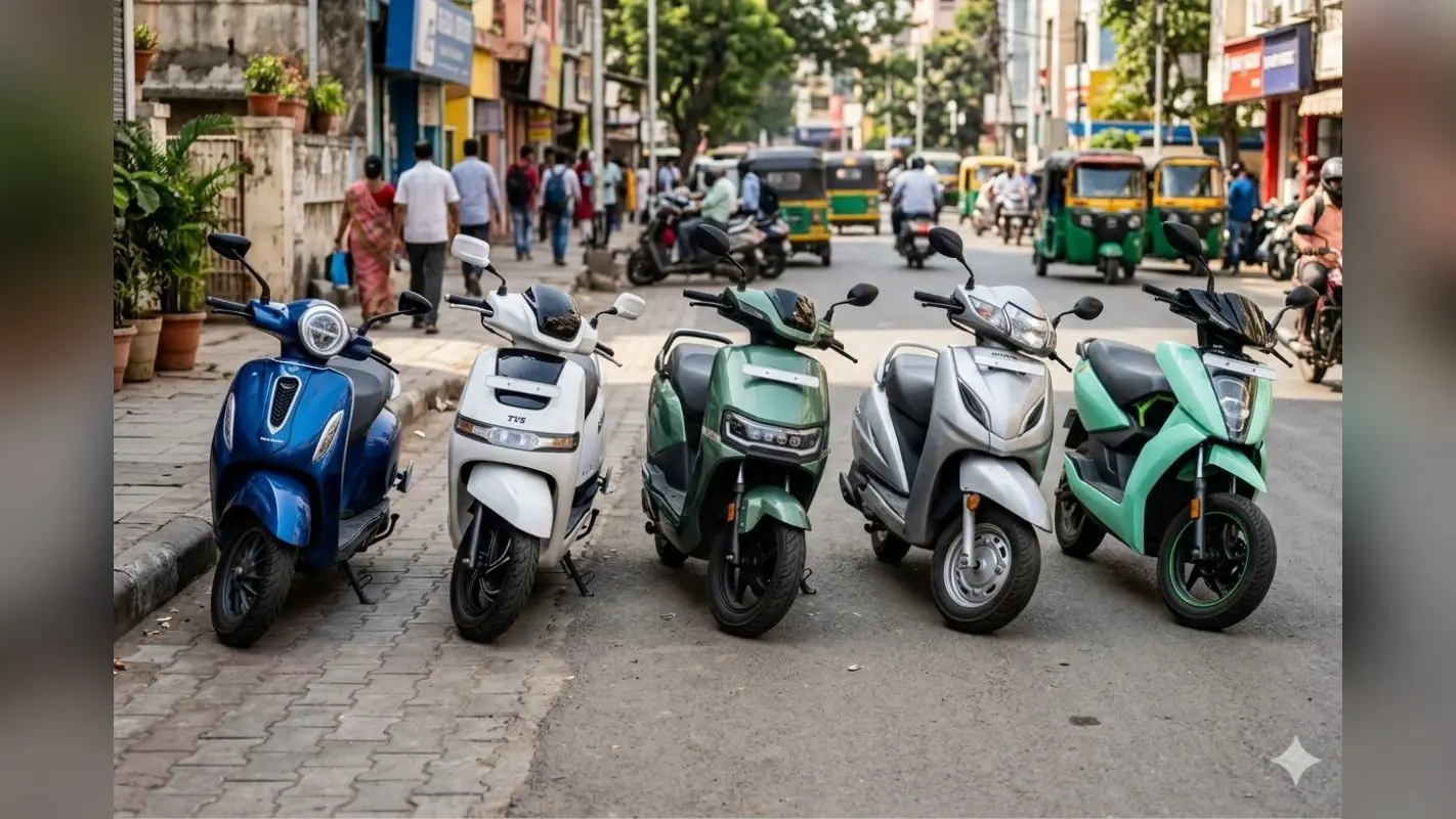 बार-बार चार्ज करने का झंझट खत्म, 2026 में लंबी रेंज वाले ये 5 इलेक्ट्रिक स्कूटर मचा रहे धूम