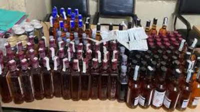 मधेपुरा में 24 घंटे में 21 गिरफ्तार, 217 लीटर देसी शराब और हथियार बरामद