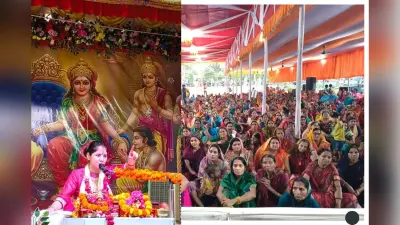 समस्तीपुर: मालिकौर में श्रीराम कथा सुनने उमड़ी श्रद्धालुओं की भीड़, भक्ति में लीन हुए लोग