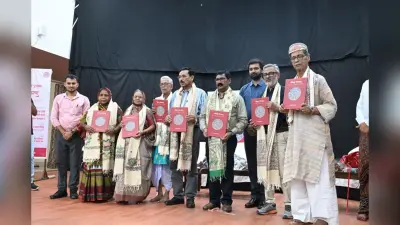 मधुबनी: मिथिला चित्रकला पर लिखी पुस्तक ‘रंगों और रेखाओं का सफर’ का लोकार्पण