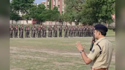 Muzaffarpur News: एसएसपी ने परेड में प्रशिक्षु सिपाहियों को सिखाए पुलिसिंग के गुर, दिया सफलता का मंत्र