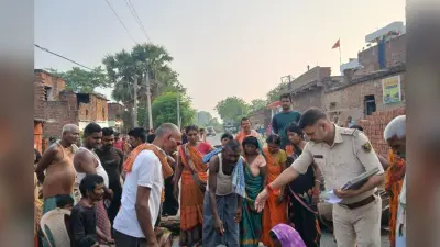 नालंदा में सड़क दुर्घटना में अधेड़ की मौत, आक्रोशित लोगों ने मुख्य सड़क पर शव को रखकर किया प्रदर्शन