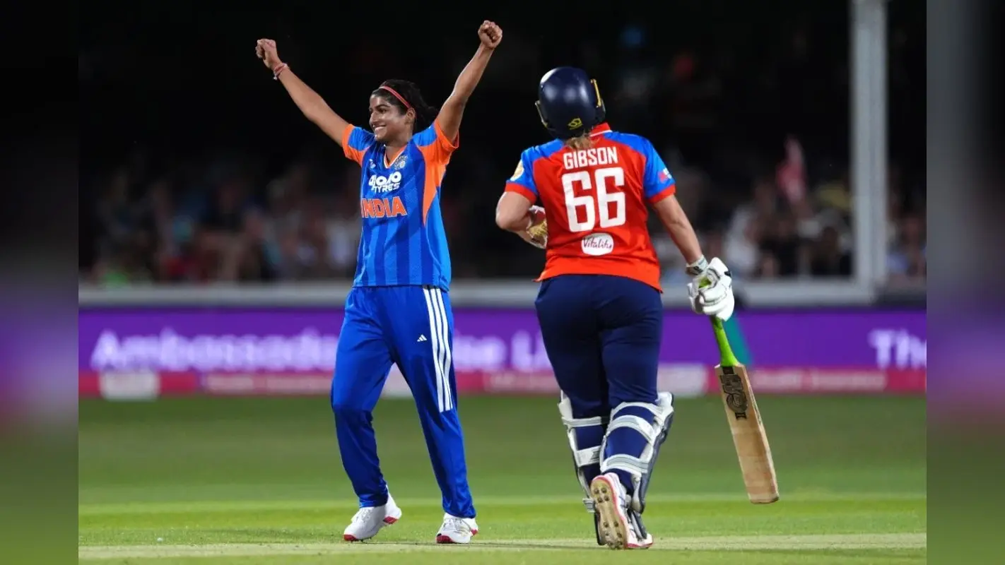 T20I डेब्यू में नंदनी शर्मा ने रचा इतिहास, भारत के लिए ऐसा कारनामा करने वाली दूसरी तेज गेंदबाज बने