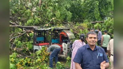 राजधानी पटना में 135 किमी की रफ्तार से चली आंधी, पांच की मौत