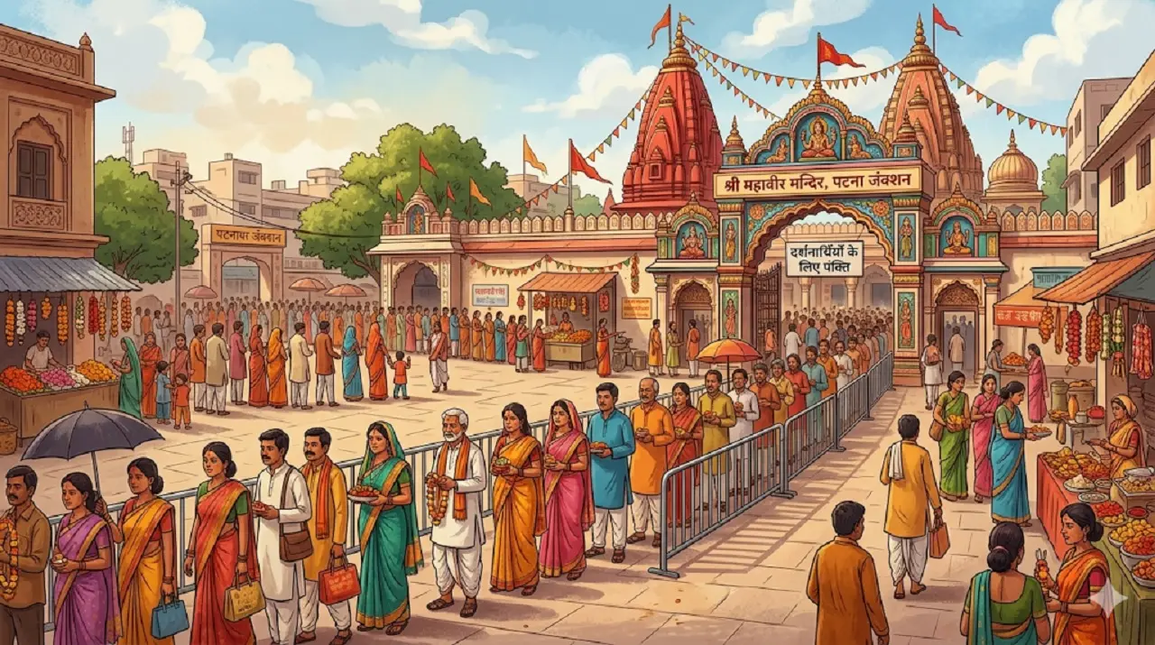 Patna Temple Live Aarti: अब मोबाइल पर लें हनुमान जी और बांके बिहारी की आरती का आनंद, जानें समय