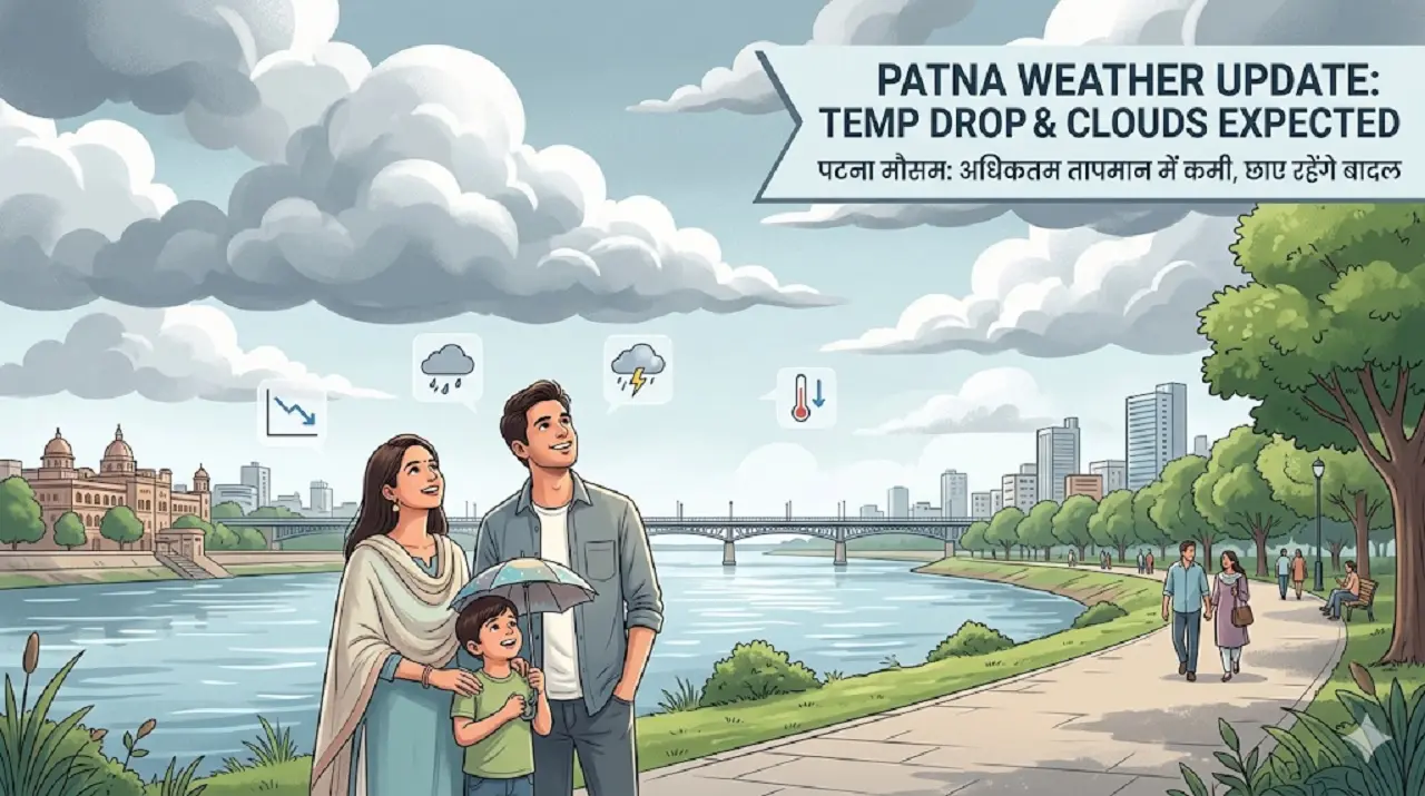 Patna Weather Update: भीषण गर्मी से मिलेगी राहत, अगले दो दिनों में गिरेगा पारा और छाएंगे बादल