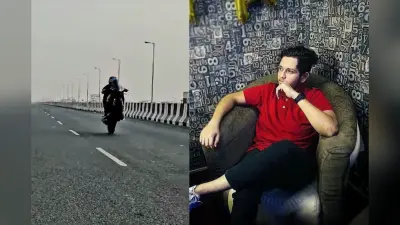 पटना में 100 की रफ्तार में बाइक डिवाइडर से टकराई, 6 फीट हवा में उछलकर सड़क पर गिरा राइडर, मौके पर मौत