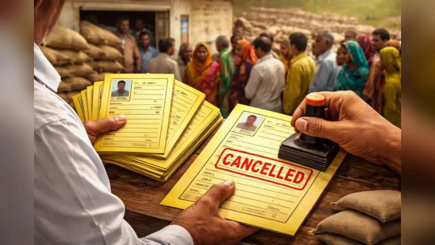 बिहार में 2 लाख से ज्यादा लाभुकों के राशन कार्ड रद्द, ऐसे लोगों को लिस्ट से किया जा रहा बाहर
