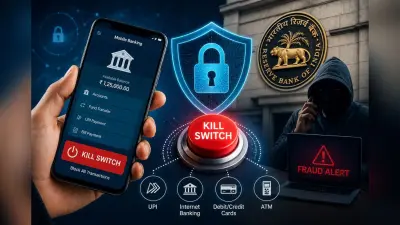 RBI का नया Kill Switch फीचर क्या है? डिजिटल अरेस्ट और बैंकिंग फ्रॉड से बचाने की तैयारी