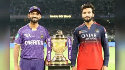 RCB vs KKR: अंगकृष रघुवंशी का अर्धशतक, कोलकाता ने बेंगलुरु को दिया 193 रनों का लक्ष्य