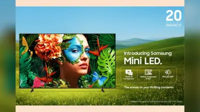 100 इंच तक स्क्रीन साइज वाली AI-पावर्ड Mini LED TV सीरीज लायी Samsung, बजट में मिलेंगे प्रीमियम फीचर्स