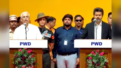विजय के शपथ ग्रहण में विवाद: वंदे मातरम के बाद तमिल थाई वाझथु बजाए जाने पर CPI नाराज