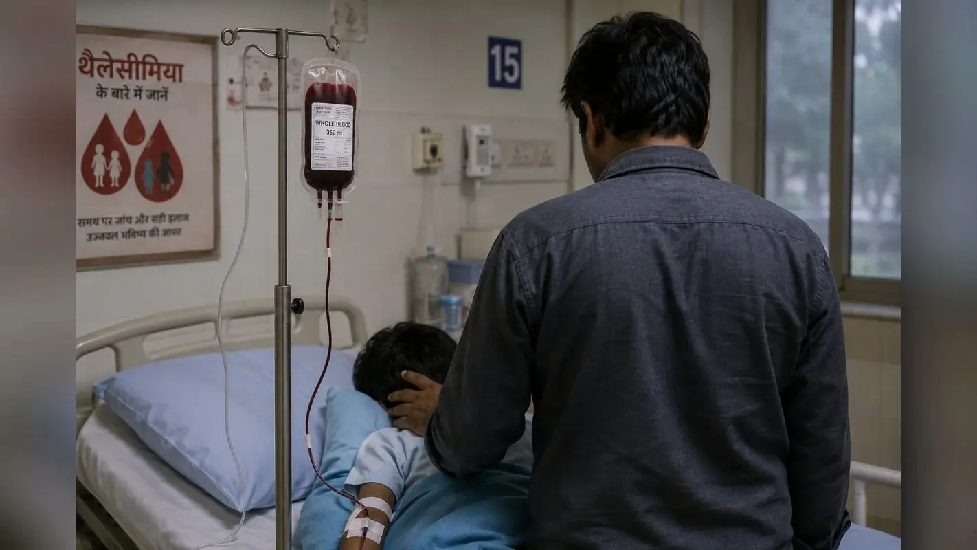 World Thalassemia Day : उस पिता के दर्द की कहानी, जिसके बच्चे की रगों में दौड़ता है ‘किराये का लहू’