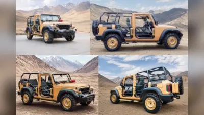 Thar Roxx का मिलिट्री अवतार देखा आपने? Anand Mahindra ने शेयर किया खास डिजाइन