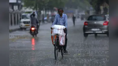 उत्तर प्रदेश में मौसम की करवट, बारिश और तेज हवाओं से गिरा पारा, IMD का अलर्ट