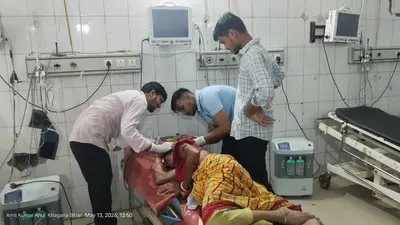 KHAGARIA: पिता का शव देखने पहुंचे ग्रामीणों पर सनकी युवक का हमला, आधा दर्जन लोग घायल