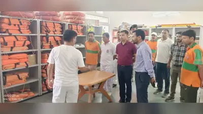 आपदा तैयारी की डीएम ने की समीक्षा, एसडीआरएफ को सतर्क रहने का दिया निर्देश