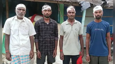बाउंड्री दीवार निर्माण को लेकर दो पक्षों में मारपीट, आधा दर्जन लोग घायल